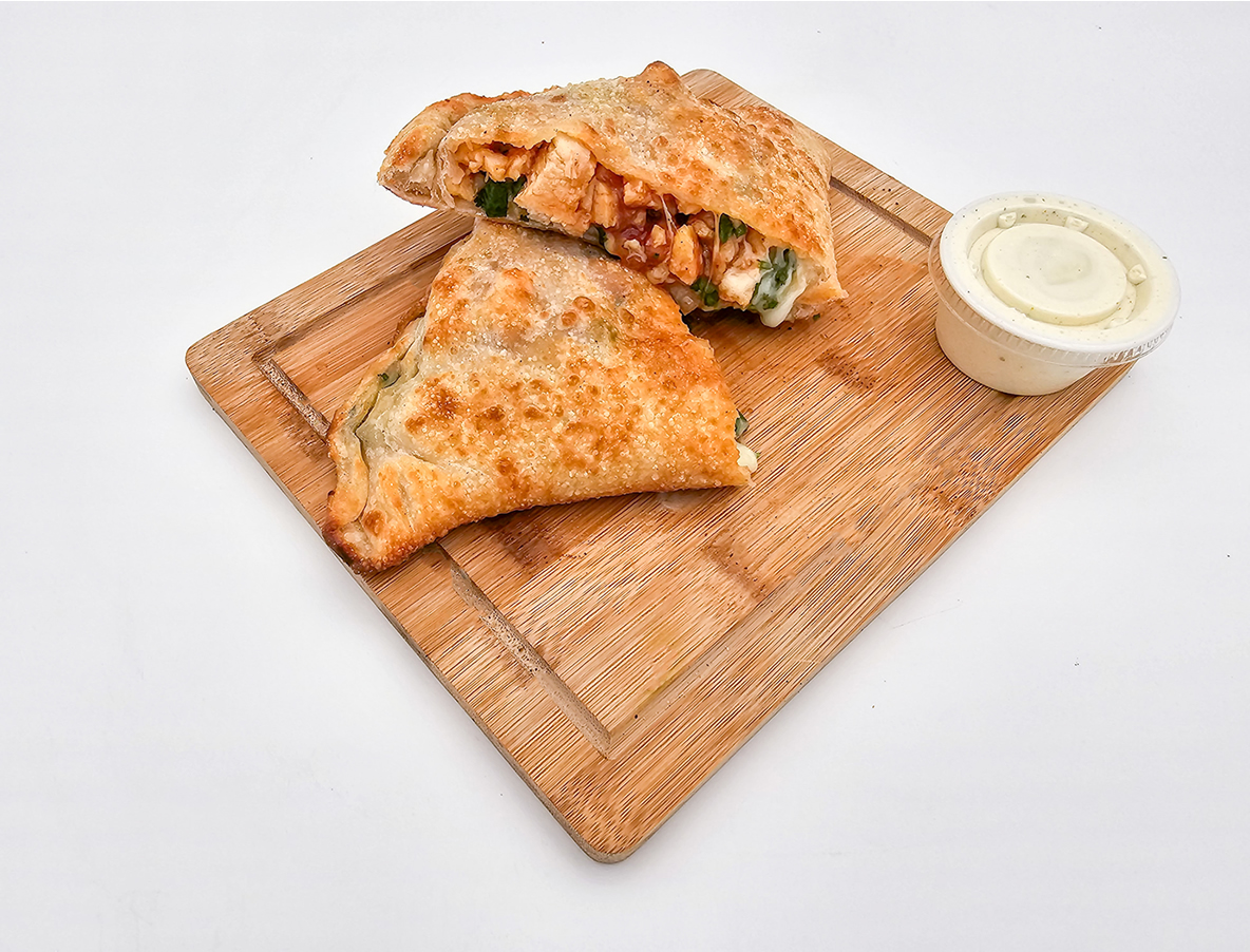 BBQ Chicken Calzone