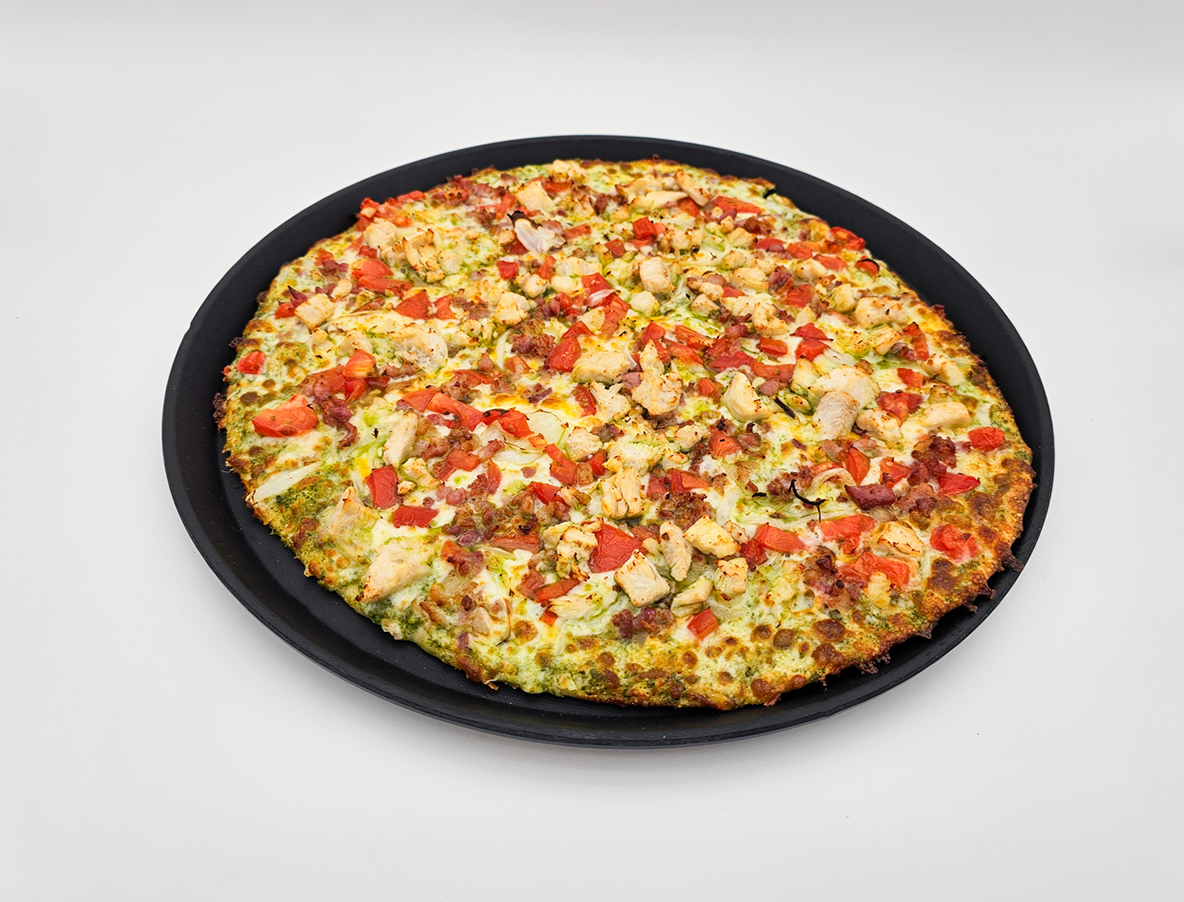 Pesto Pollo Pizza